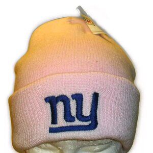 New York Giants Womens All Pink Cuffed Beanie Winter Hat Cap New Nfl